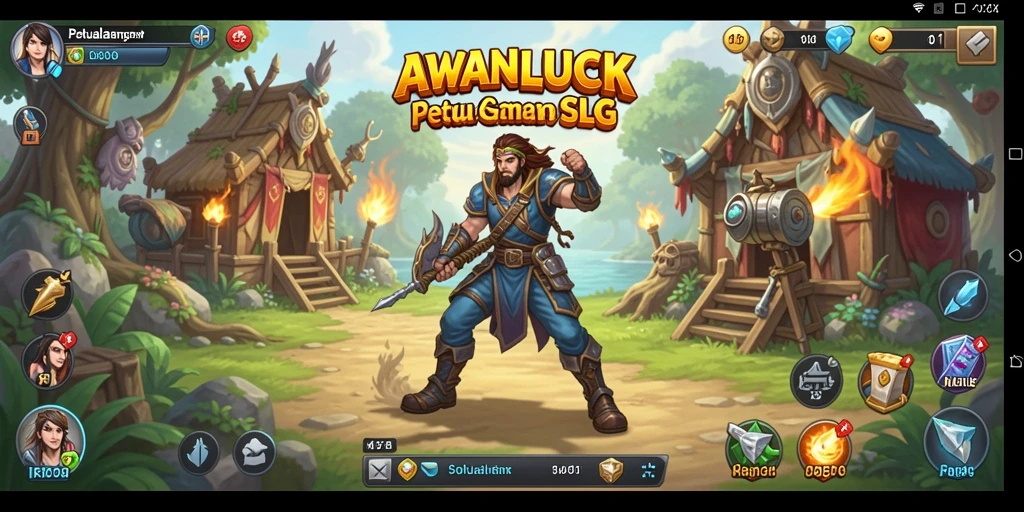 Gameplay seru dan strategis dalam AWANLUCK.