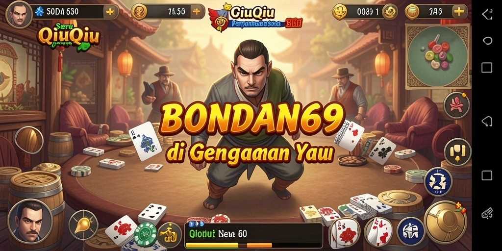 Tampilan gameplay menarik dari BONDAN69 yang penuh aksi QiuQiu.