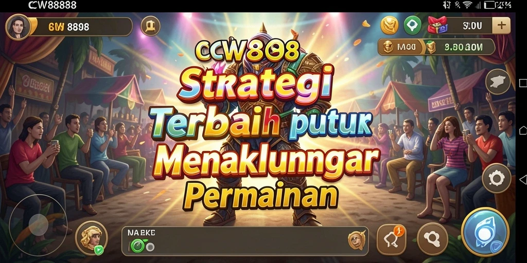 Screenshot gameplay CW8888 yang menampilkan aksi strategi mendebarkan.
