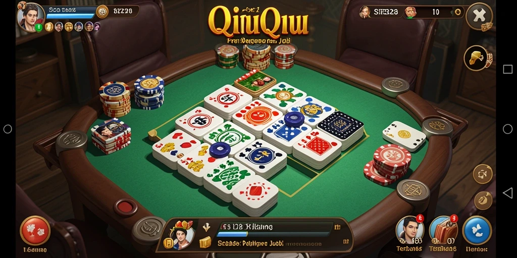 Tampilan gameplay SE328 yang seru dengan kartu QiuQiu.